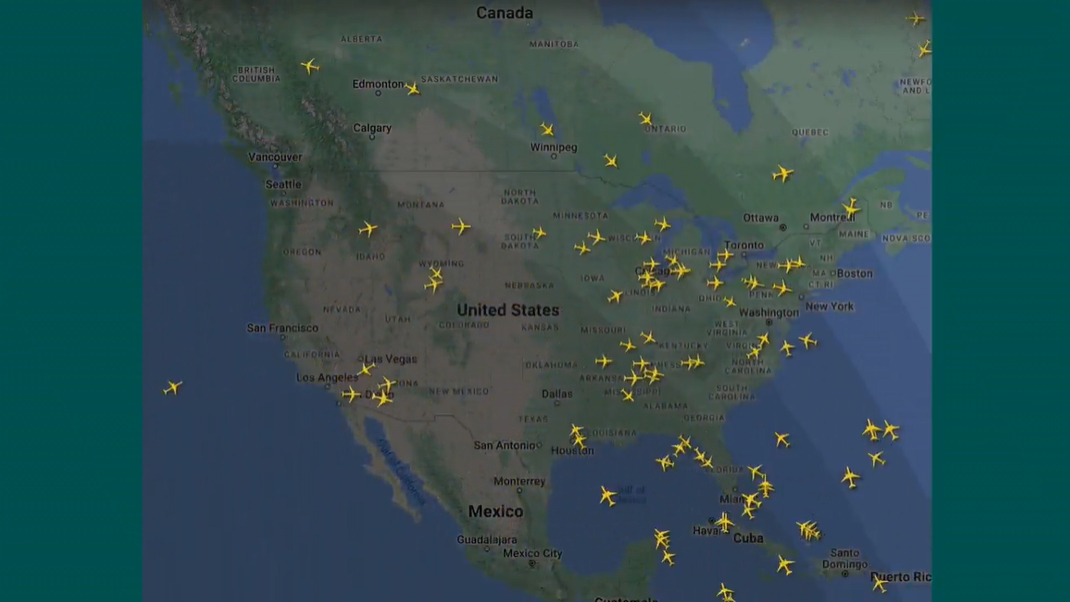 Así "desaparecieron" los aviones tras la falla global de Windows