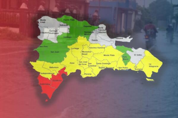 24 provincias en alertas; huracán Beryl se mueve hacia el oeste/noroeste