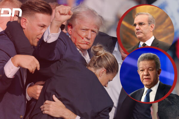 Abinader y Leonel se unen al rechazo global al atentado contra Trump