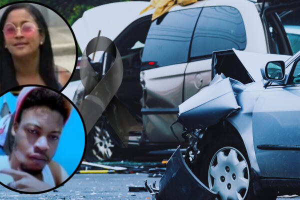 Dos de los fallecidos durante accidente de tránsito. Foto: Fuente externa 
