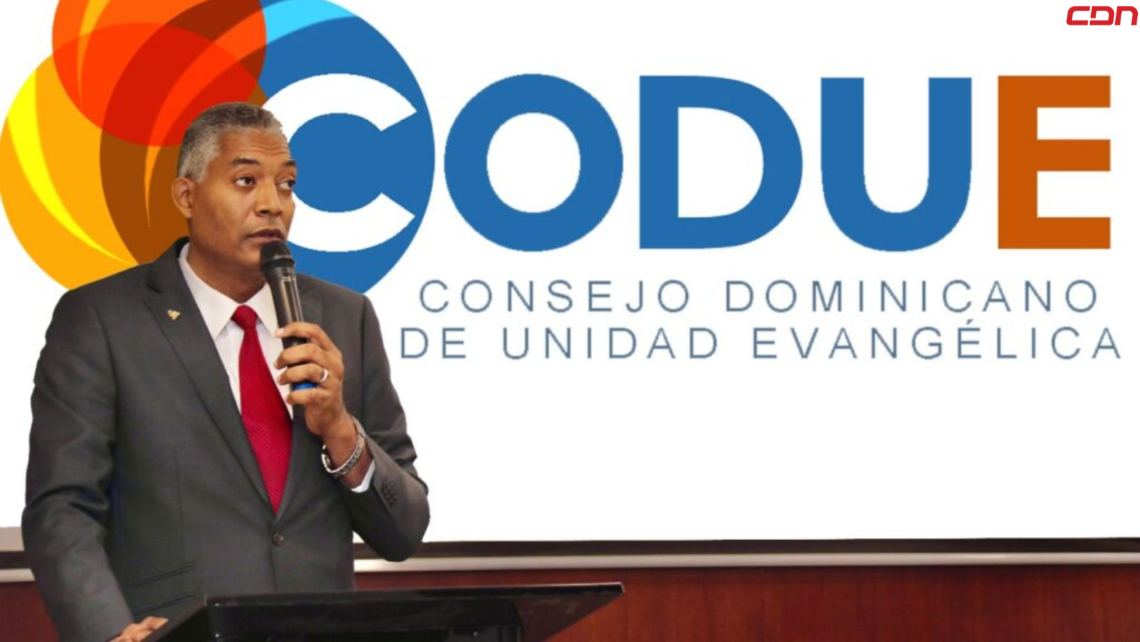 El presidente del Codue, pastor Feliciano Lacen Custodio. Foto: Fuente externa