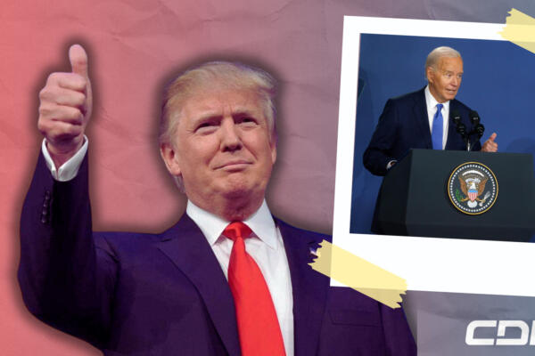 Donald Trump se burla en redes sociales de los lapsus de Biden (CDN Digital)
