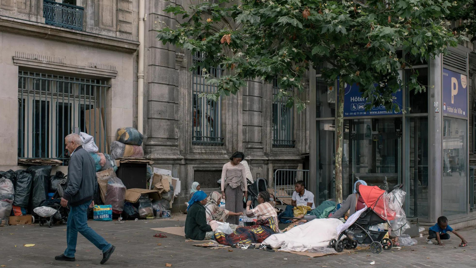 El lado oscuro de los Juegos Olímpicos: Migrantes sin hogar desplazados de París