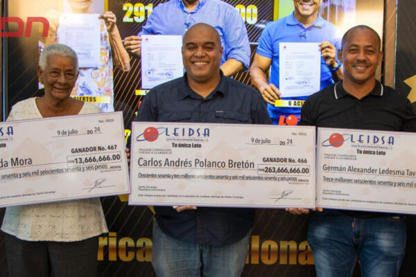Carlos Andrés Polanco Bretón, Carmen Zunilda Mora y a German Alexander Ledesma Taveras