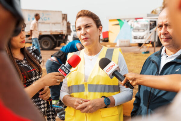 Carolina Mejía, alcaldesa del DN. Foto: Fuente externa
