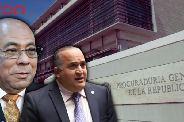 Senador Alexis Victoria Yeb y Milton Ray Guevara, expresidente del Tribunal Constitucional. Foto CDN Digital