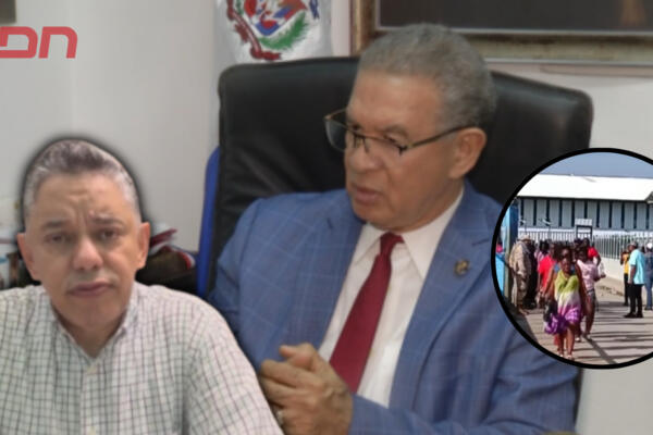 José Ricardo Taveras, exdirector de Migración y Wilson Gómez, presidente del Instituto Duartiano. Foto CDN Digital