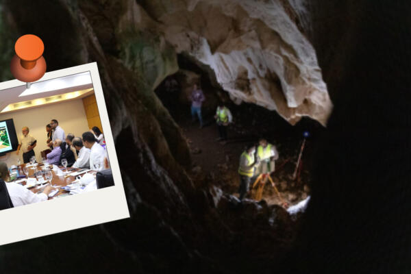 Se conoce que hay 25 cuevas que tienen arte rupestre