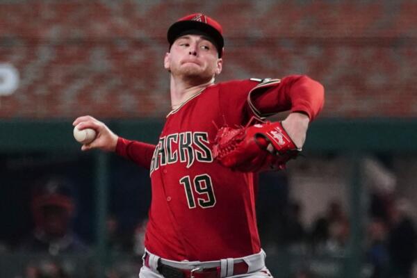 que Ryne Nelson trabajó poco más de cinco entradas sólidas para guiar este viernes a los Diamondbacks de Arizona