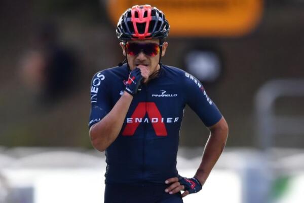 Carapaz, de 31 años, también se convirtió en el primer ciclista de su país que gana una etapa. Venía de ganar la medalla de oro en el ciclismo de ruta masculino de los Juegos Olímpicos de Tokio