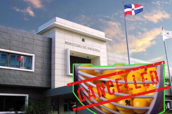 Suspenden sorteos de Loterías en RD por Huracán Beryl, según informó el Ministerio de Hacienda a través de su cuenta de Instagram. Foto: CDN Digital