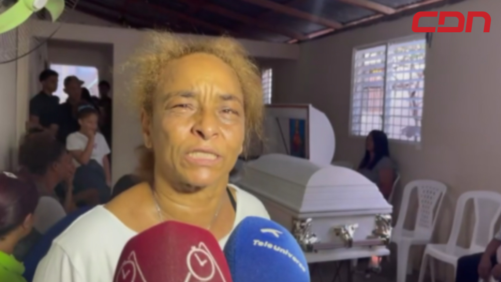 María Cabrera, madre del fallecido