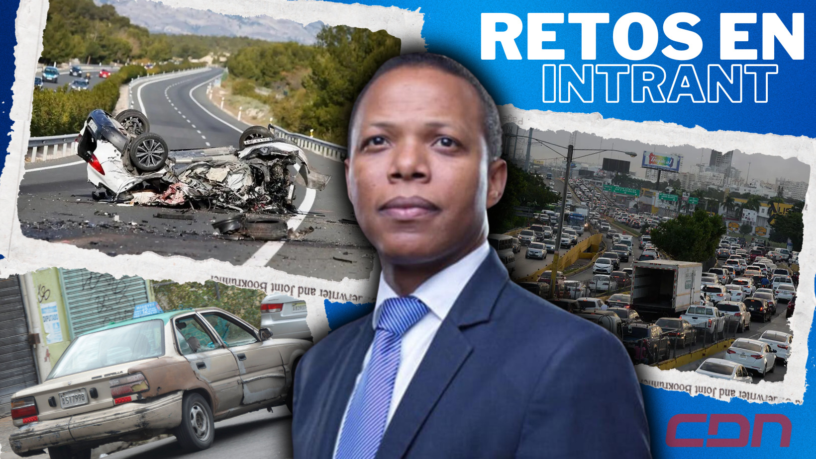 Milton Morrison, nuevo director del Instituto Nacional de Tránsito y Transporte Terrestre (INTRANT). Foto CDN Digital