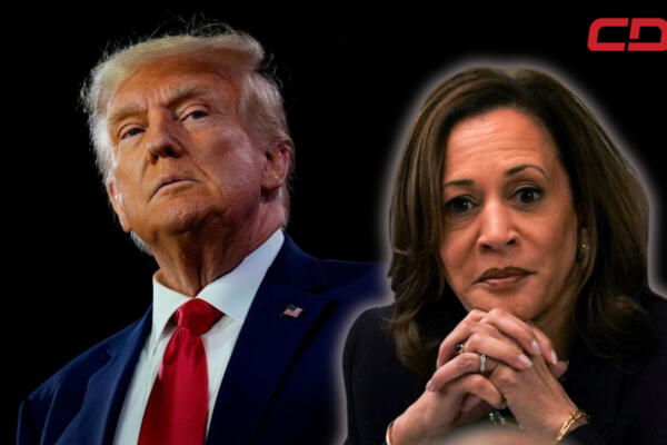 Donald Trump habló en una tensa entrevista sobre su rival demócrata Kamala Harris. Foto CDN Digital