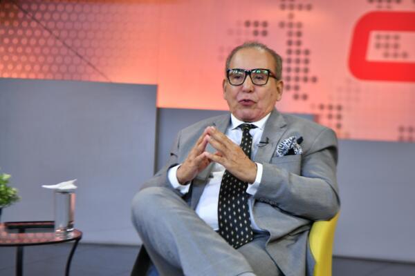 Carlos Balcácer en entrevista en Despierta con CDN (foto: Danny Polanco)