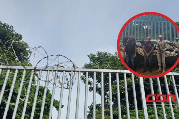 Cesfront captura dominicano cortando verja en frontera RD-Haití