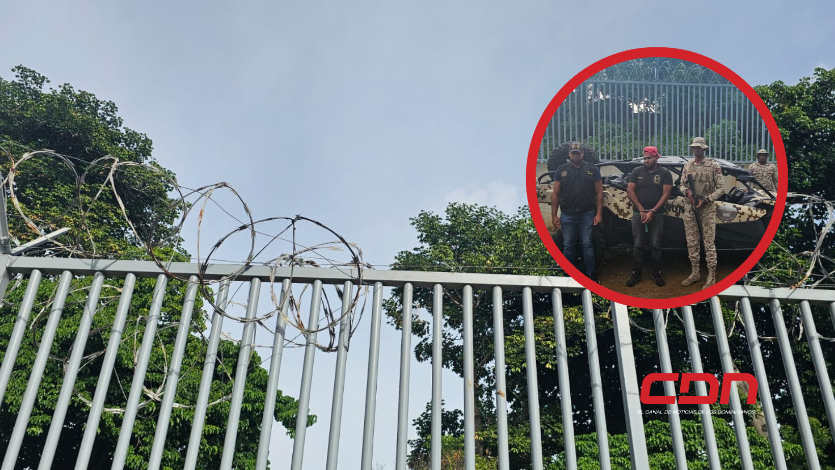 Cesfront captura dominicano cortando verja en frontera RD-Haití
