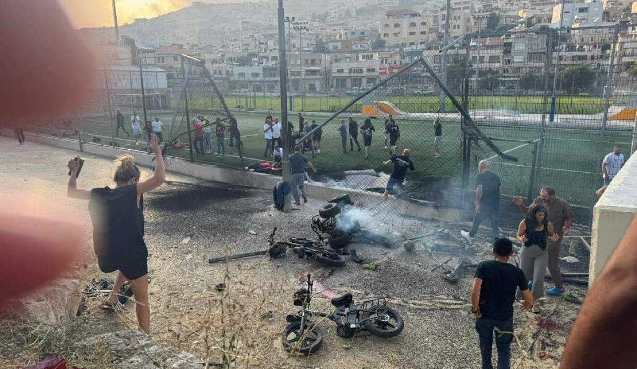 El Ejército israelí afirmó que la acción fue lanzada por Hizbulá.