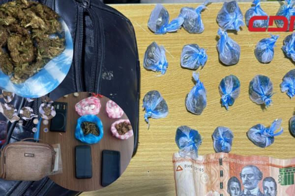 Agentes de la Policía Nacional intervinieron alegados puntos de distribución de drogas. Foto: CDN Digital 