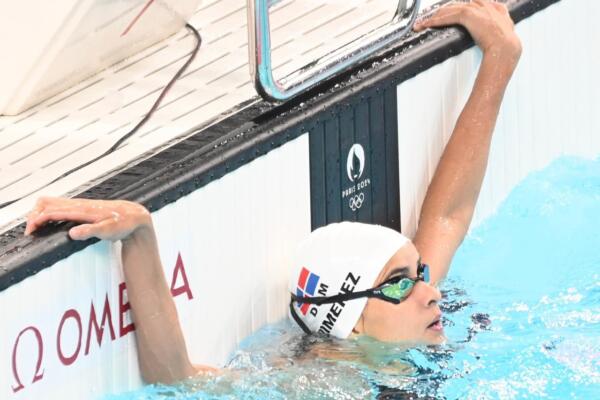 Elizabeth Jiménez es una atleta de 18 años de edad, que representa a la Federación Dominicana de Natación en París 2024.