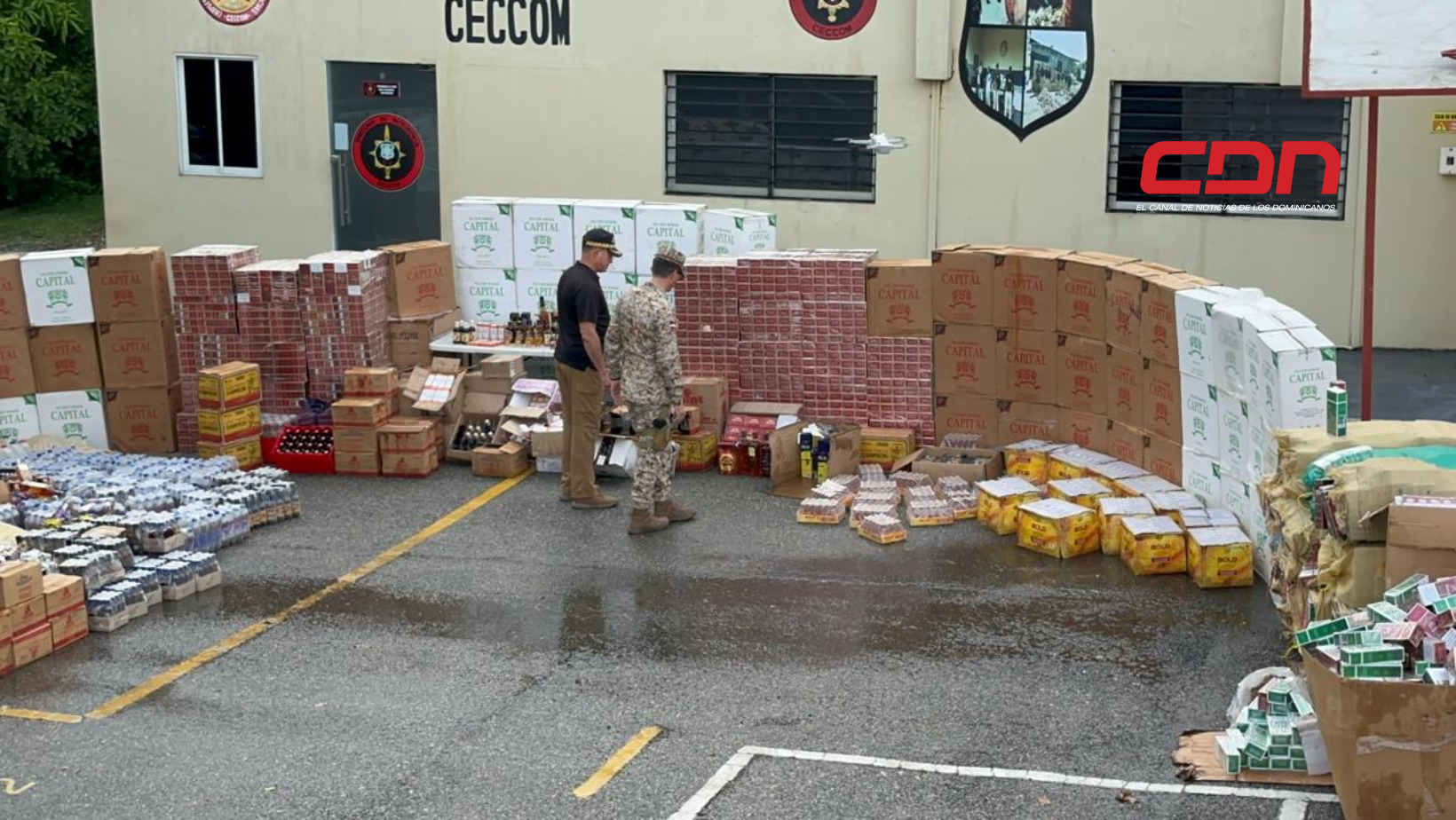 CESFronT entrega a CECCOM mercancías que serían introducidas al país de manera irregular.