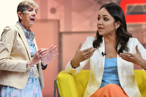 Ginette le advierte a Faride sea humilde en el cargo