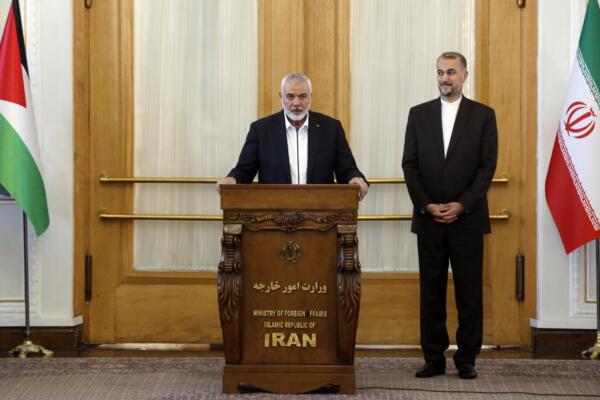 Irán confirma la muerte del líder de Hamás en un ataque en Teherán. Foto fuente externa