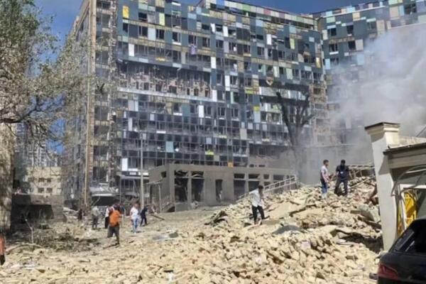 Rusia ataca a hospital infantil en Kiev. Foto fuente externa