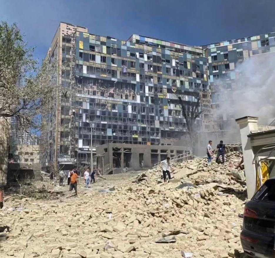 Rusia ataca a hospital infantil en Kiev. Foto fuente externa