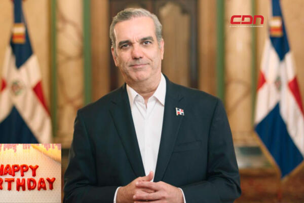 Hoy es el cumpleaños del presidente Luis Abinader.