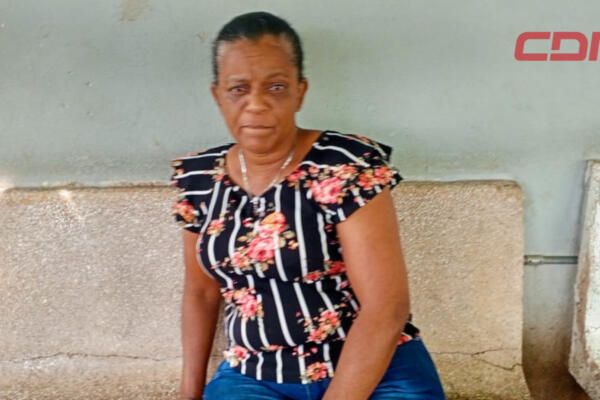 Miledy Altagracia Hernández, quien denuncia negligencia médica por parte de doctora. Foto CDN Digital