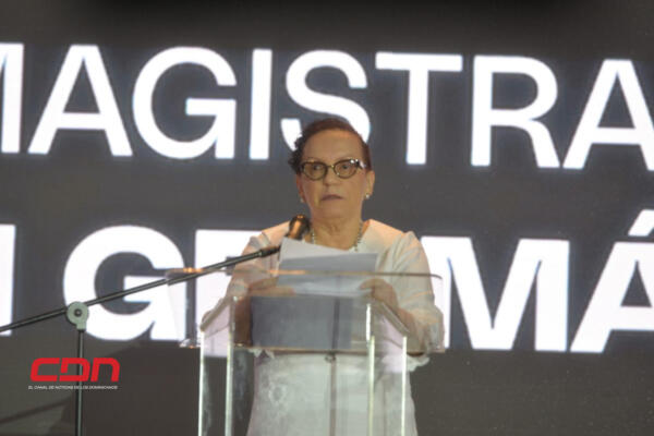 Procuradora general de la República, Mirian Germán Brito.