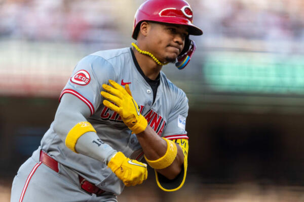 Noelvi Marte conectó su primer jonrón entre los resultados de MLB del 3 de julio del 2024