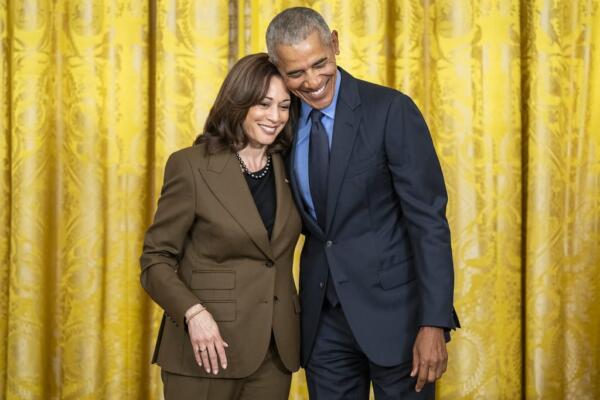 Barack y Michelle Obama dicen que harán todo para llevar a Harris a la Casa Blanca. Foto fuente externa