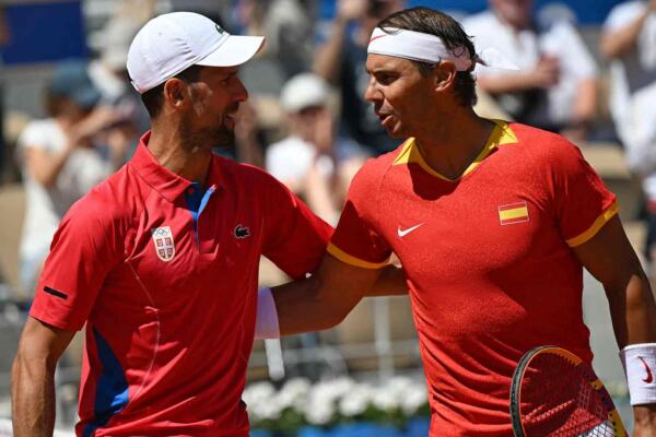 Djokovic necesitó de una hora y 43 minutos para despachar a Nadal en la pista de arcilla del Philippe Chatrier, en París 2024.