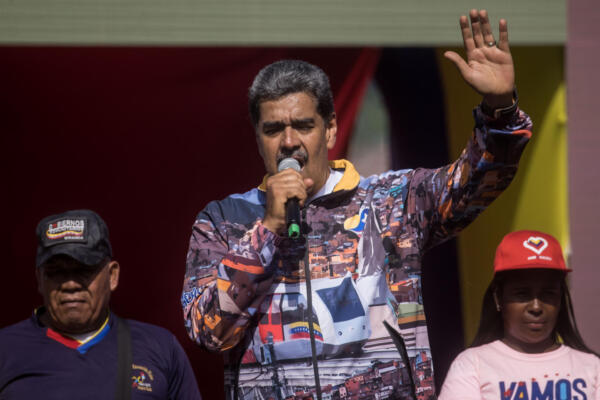El presidente de Venezuela y candidato a la reelección, Nicolás Maduro