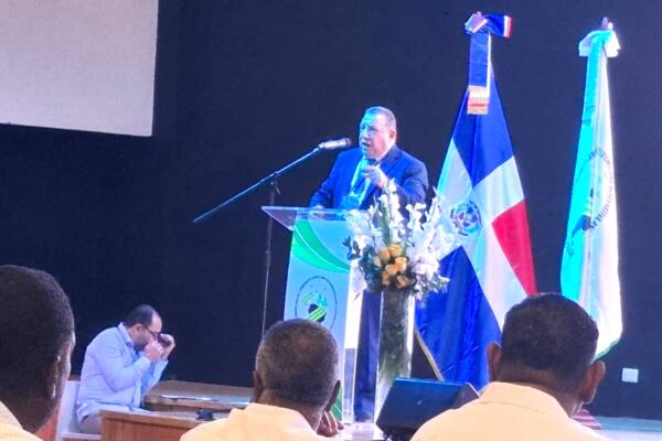 El presidente del consejo de administración disertó con el tema: 
