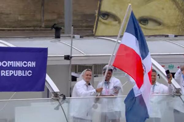 delgación dominicana ceremonia inaugural parís 2024 