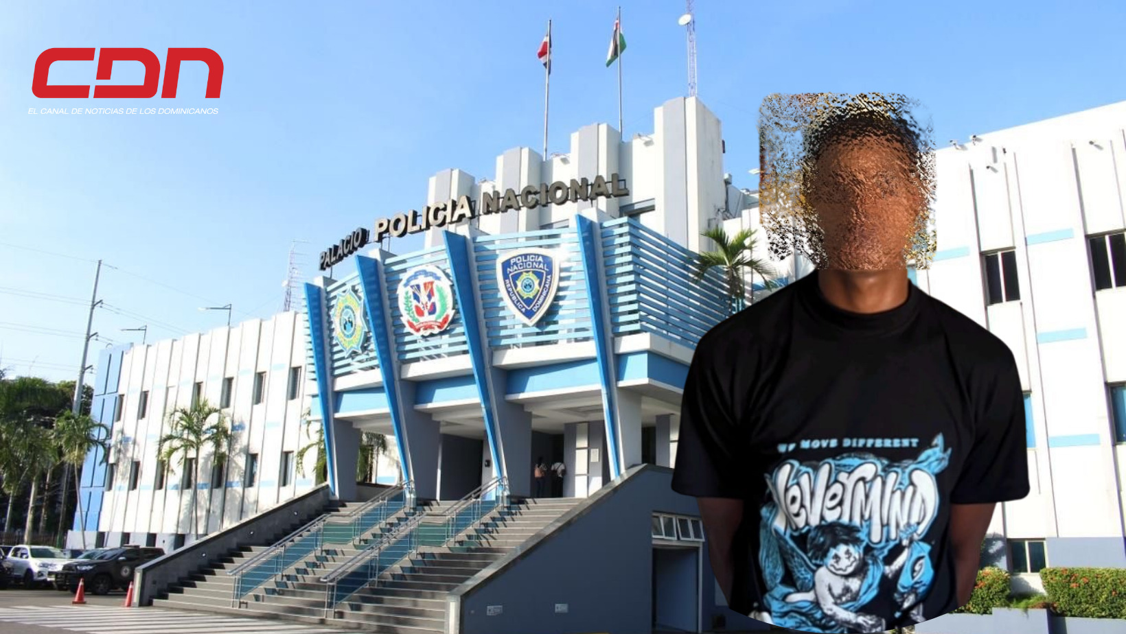 La Policía recordó que el hecho fue captado en cámara y se viralizó en las redes sociales. Foto: CDN Digital