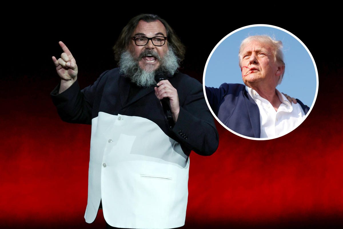 Jack Black cancela la gira de su banda porque su compañero bromeó con el tiroteo a Trump