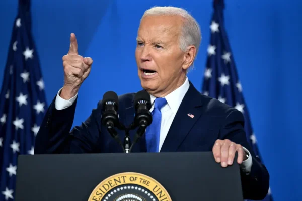 Presidente estadounidense Joe Biden. 