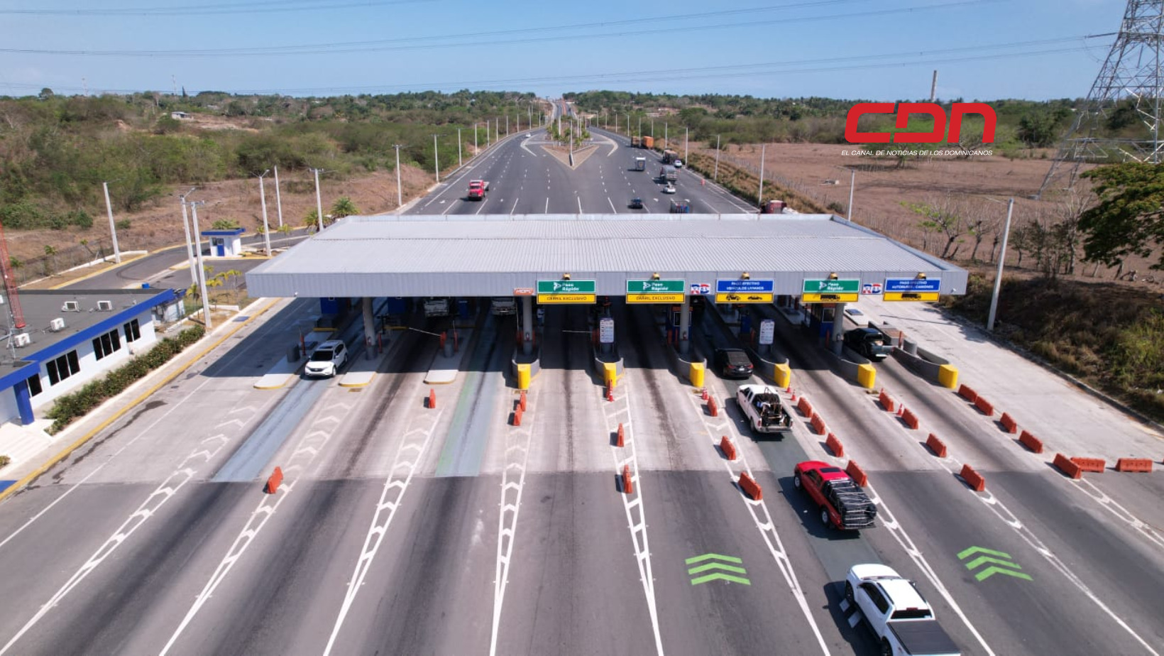 RD Vial avanza en la transformación digital de estaciones de peajes. (foto, fuente externa)