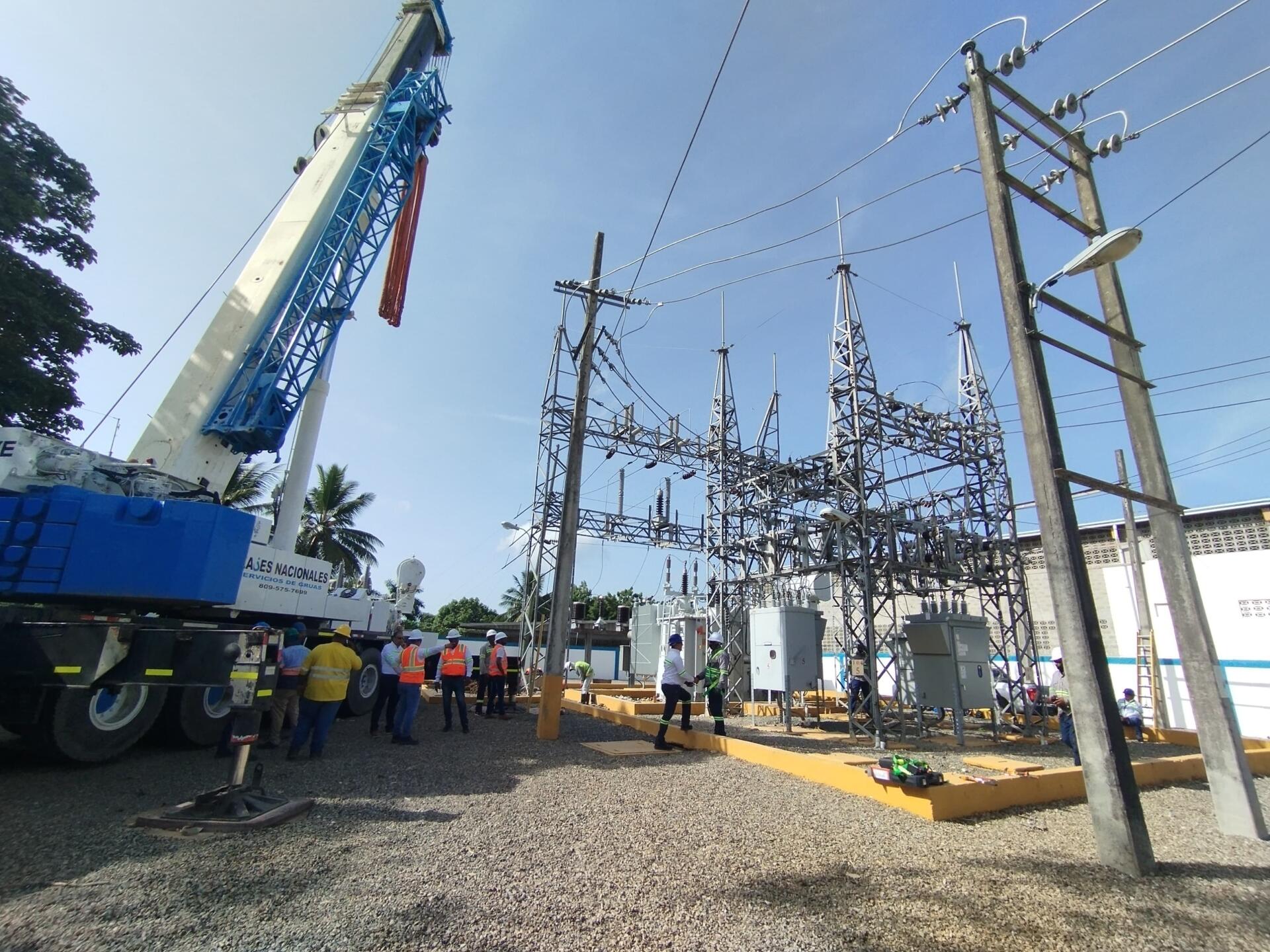 Desde inicios del mes de junio la Gerencia de Subestaciones de Edenorte instaló cuatro transformadores de potencia. Foto: fuente externa