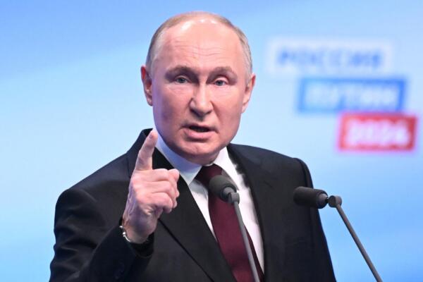 Vladímir Putin, presidente de Rusia