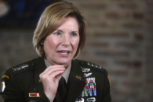 La jefa del Comando Sur de Estados Unidos, la general Laura Richardson