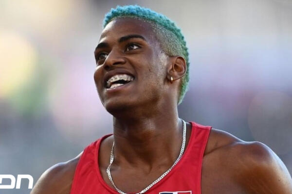 El velocista dominicano Alexander Ogando realizó este domingo el mejor tiempo de su carrera con 19.86.
