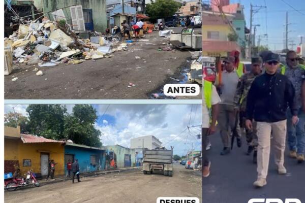 Alcaldía del Distrito Nacional, desmantela metaleta en Villa Mella