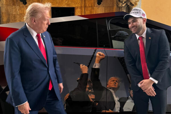 Así es el Cybertruck de Tesla que regalaron a Trump con diseño exclusivo