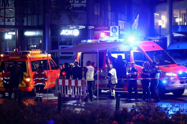 Ataque con un cuchillo durante festival en Alemania. Foto: fuente externa.