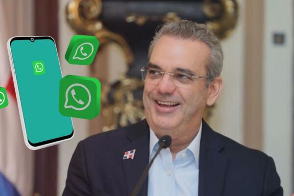 Abinader comienza dinámica de encuestas en su canal de WhatsApp; consulta sobre reforma constitucional